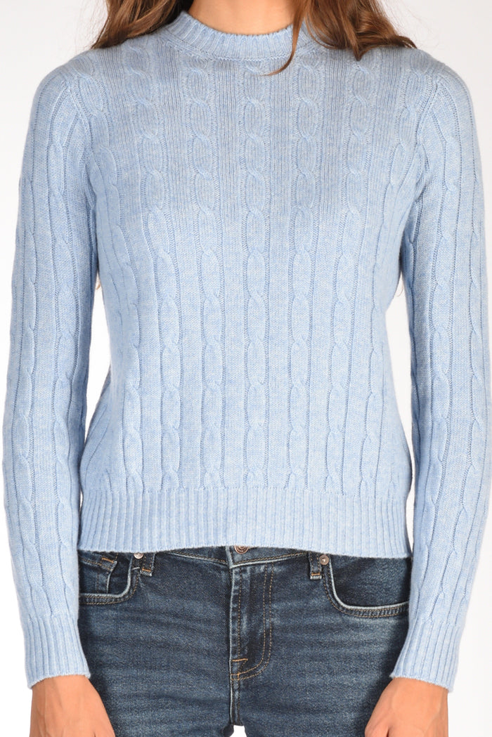 Five Girocollo Treccia Azzurro Donna - 3