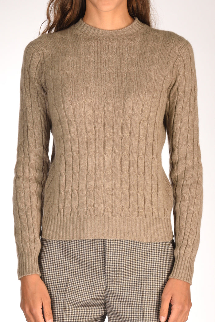 Five Girocollo Treccia Marrone Chiaro Donna - 3