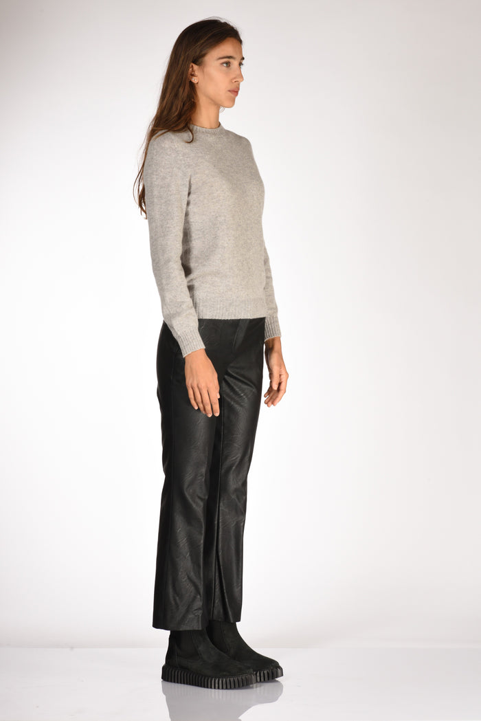 Five Maglia Girocollo Grigio Chiaro Donna - 4