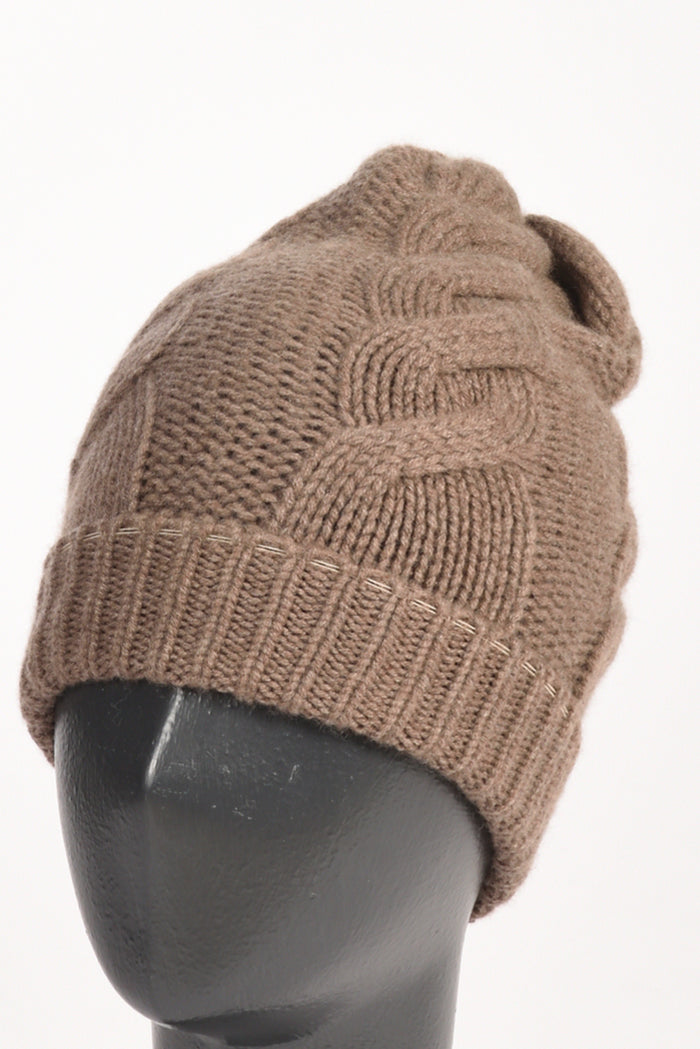 Five Cappello Treccia Marrone Donna - 3