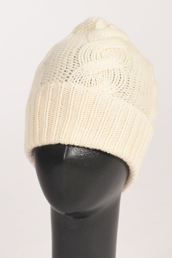 Five Cappello Treccia Bianco Naturale Donna-2