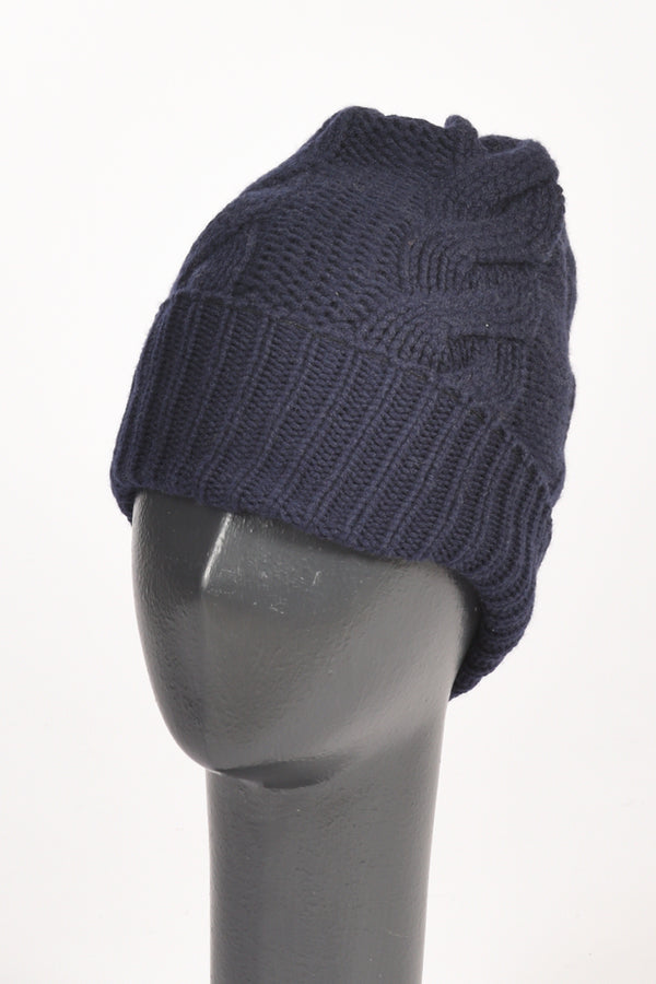 Five Cappello Treccia Blu Donna-2
