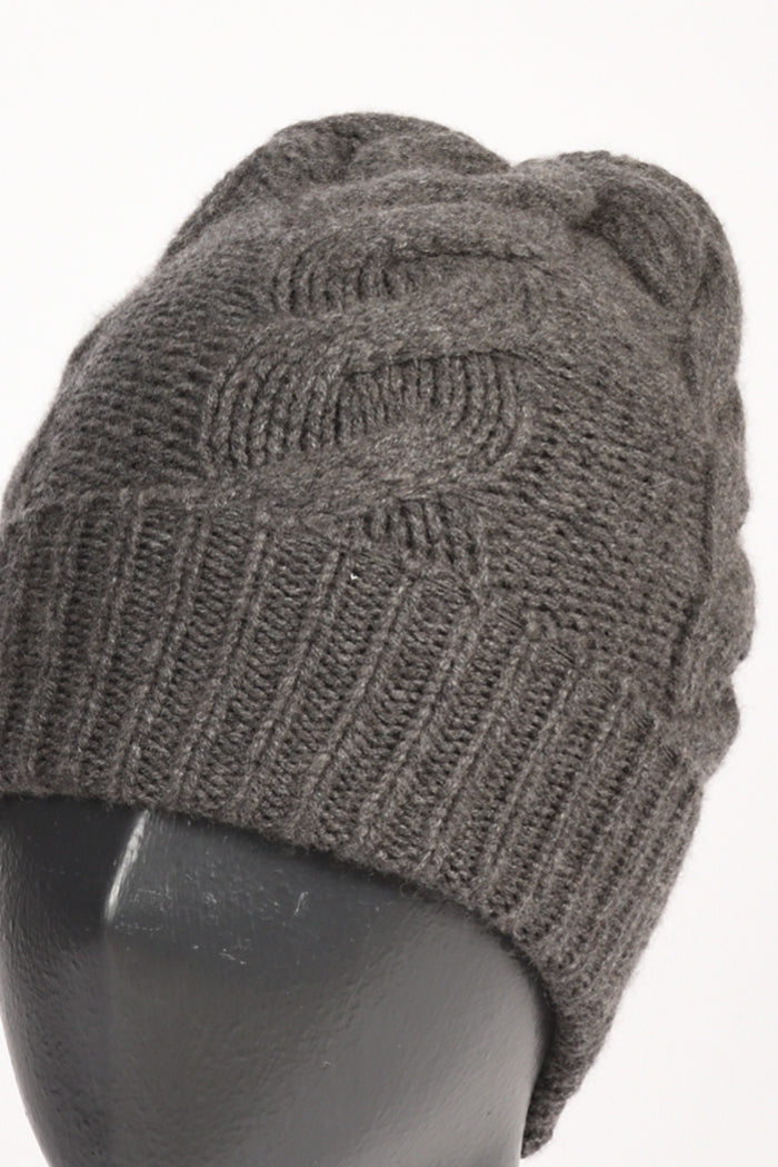 Five Cappello Treccia Grigio Scuro Donna - 3