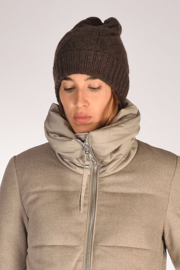 Five Cappello Treccia Marrone Scuro Donna