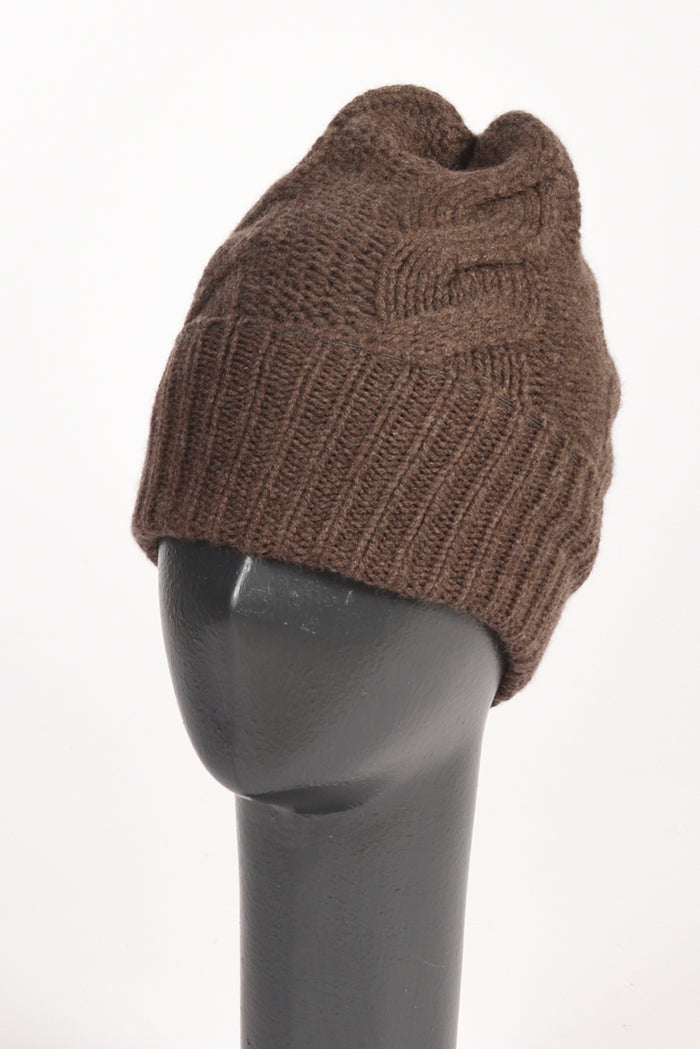 Five Cappello Treccia Marrone Scuro Donna - 2