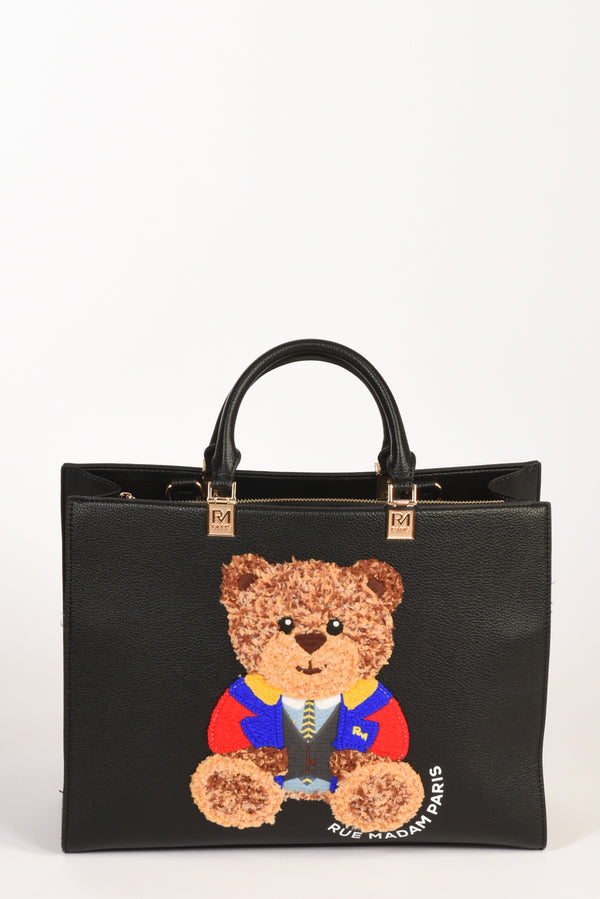 Rue Madam Paris Borsa Marvin Tote Nero Donna
