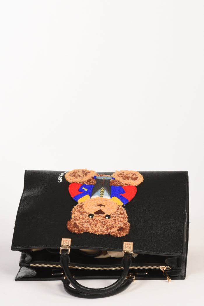 Rue Madam Paris Borsa Marvin Tote Nero Donna - 7