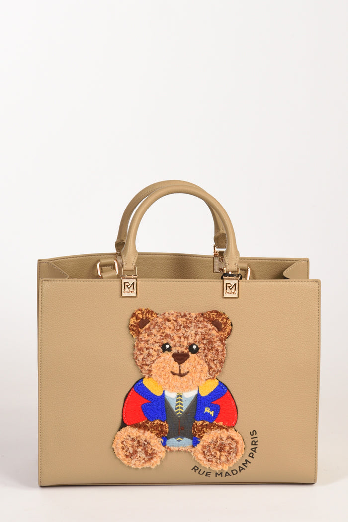 Rue Madam Paris Borsa Marvin Tote Beige Donna - 1