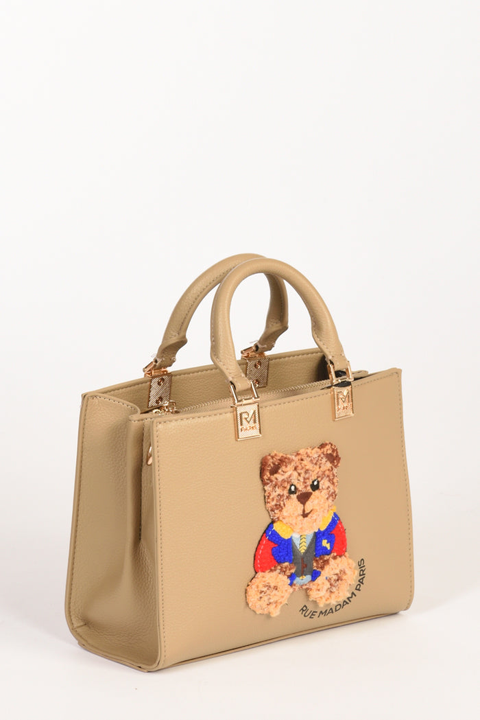 Rue Madam Paris Borsa Marvin Mini Beige Donna - 3