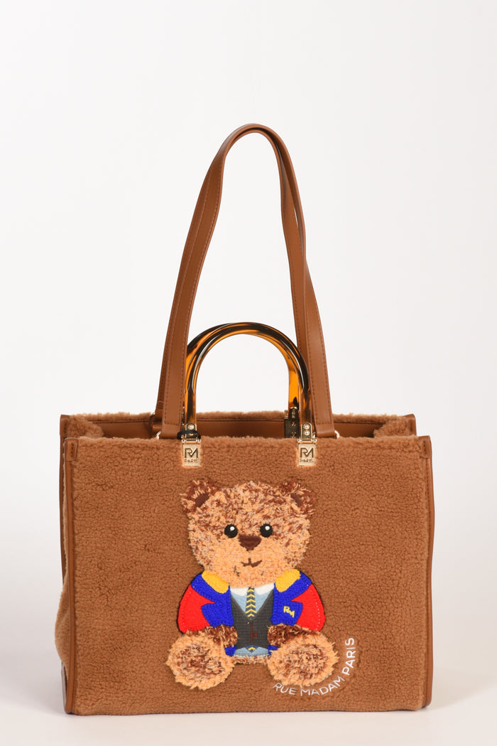 Rue Madam Paris Borsa Marvin Tote Beige Donna - 3