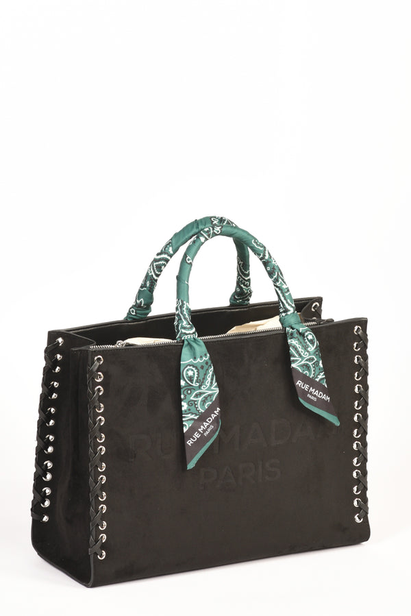 Rue Madam Paris Borsa Apache Tote Nero Donna-2