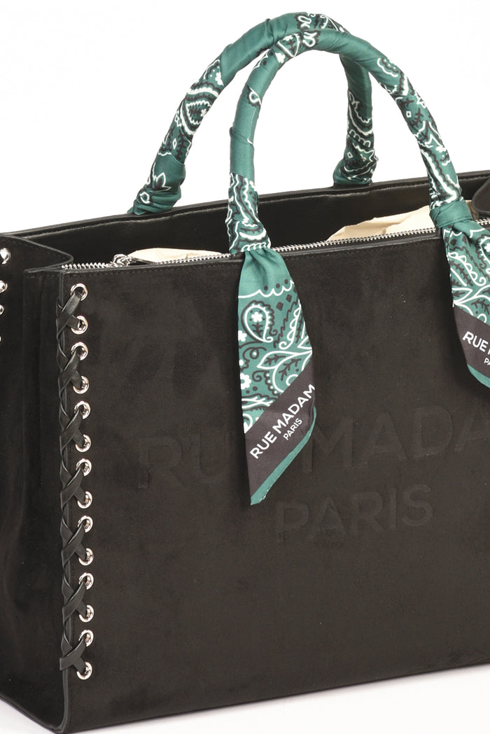 Rue Madam Paris Borsa Apache Tote Nero Donna - 3