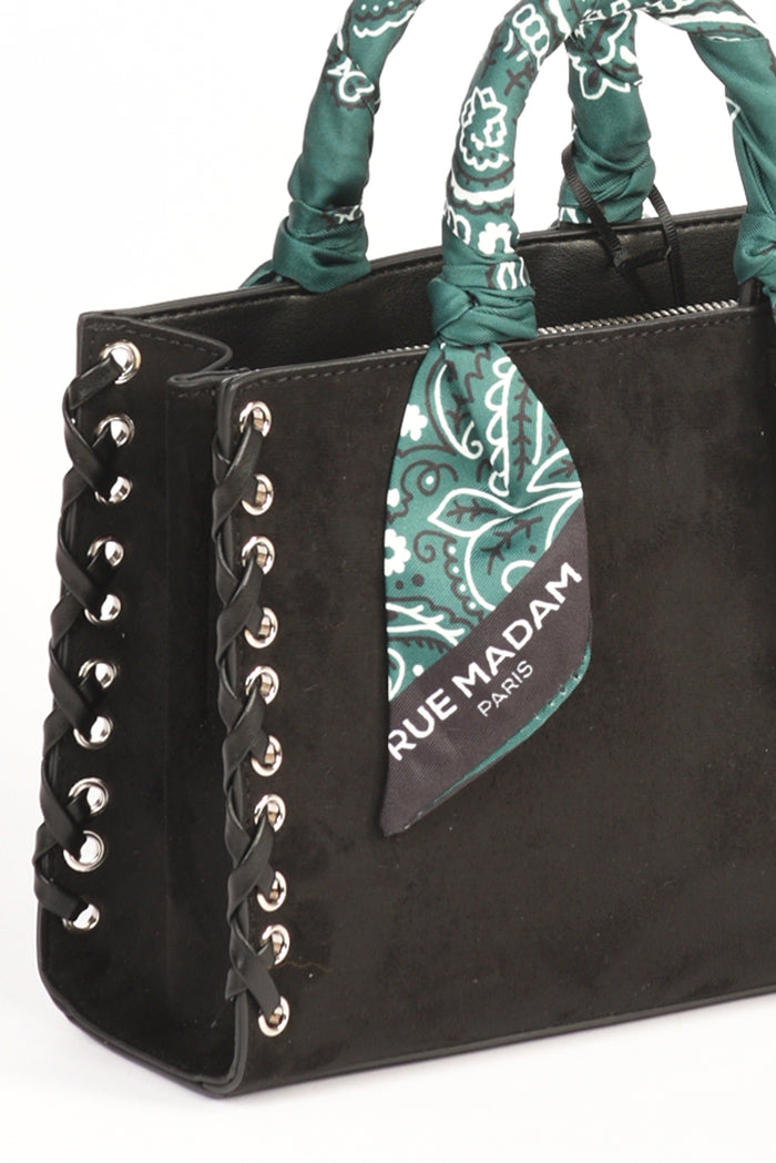 Rue Madam Paris Borsa Apache Mini Nero Donna - 4