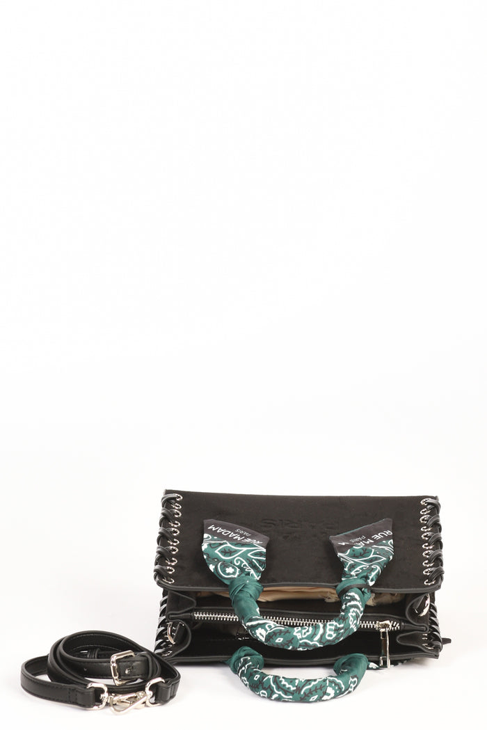 Rue Madam Paris Borsa Apache Mini Nero Donna - 5