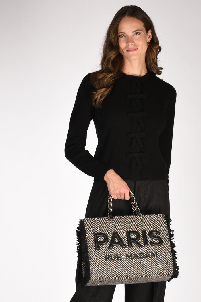 Rue Madam Paris Borsa Harris Nero Donna - 2