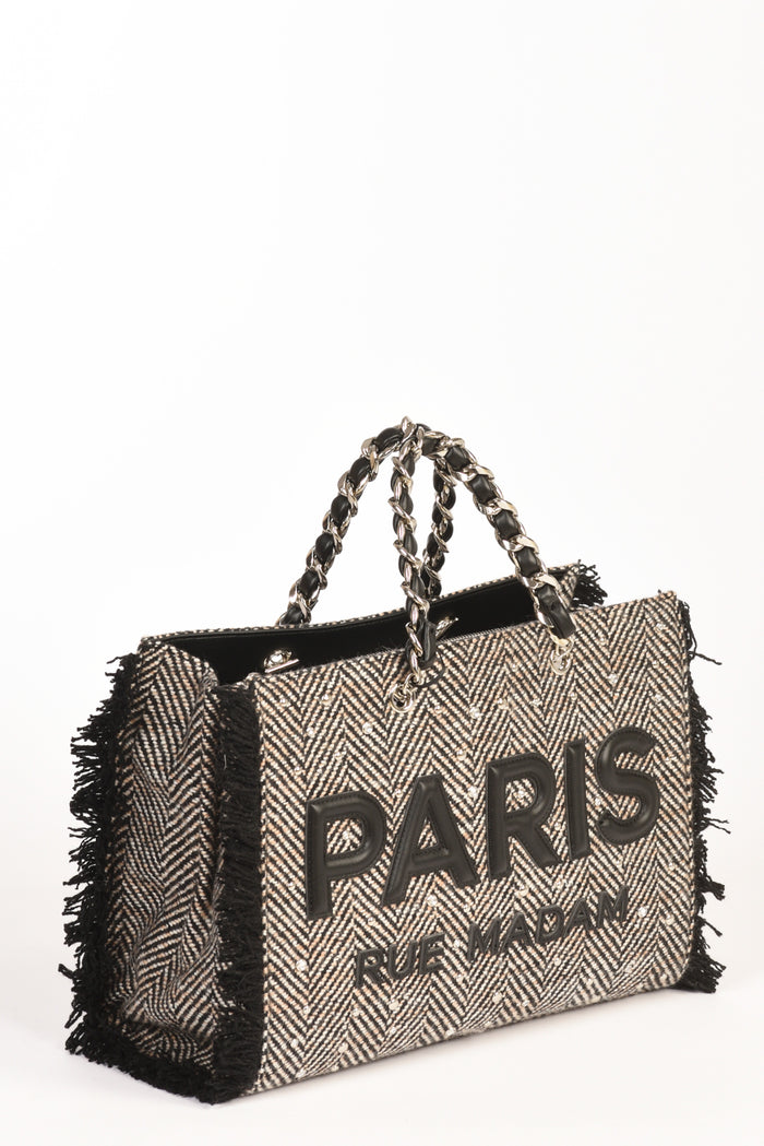 Rue Madam Paris Borsa Harris Nero Donna - 3