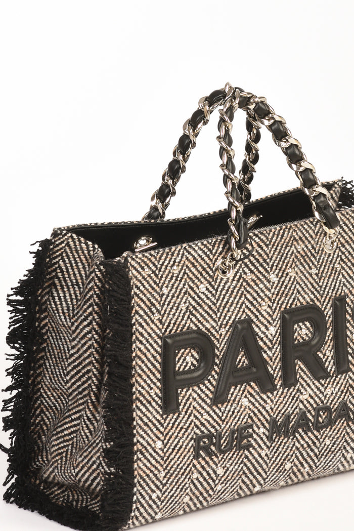 Rue Madam Paris Borsa Harris Nero Donna - 4