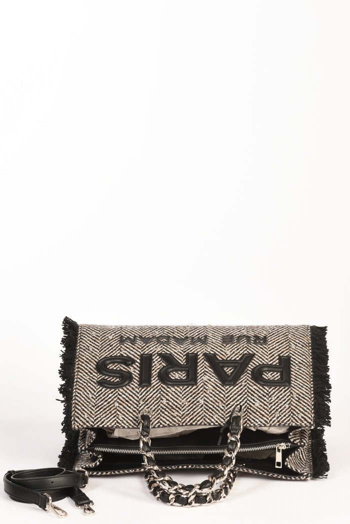 Rue Madam Paris Borsa Harris Nero Donna - 6