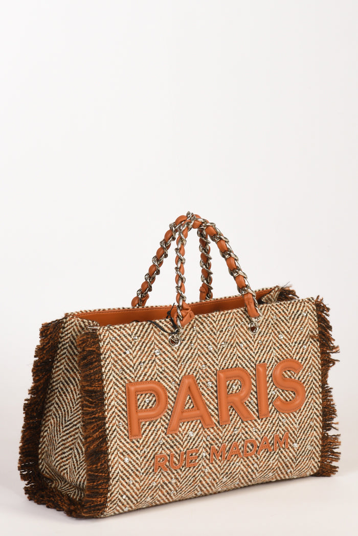 Rue Madam Paris Borsa Harris Beige/bianco Donna - 3