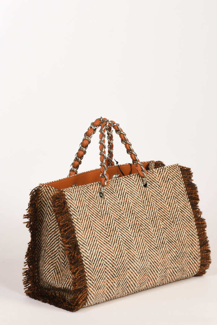 Rue Madam Paris Borsa Harris Beige/bianco Donna - 5
