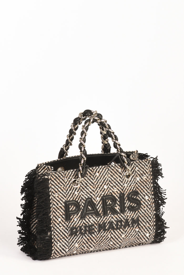 Rue Madam Paris Borsa Harris Nero Donna - 3