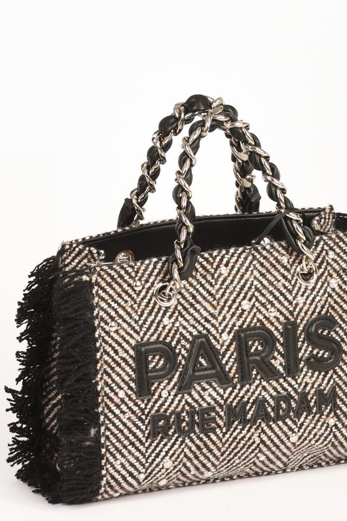 Rue Madam Paris Borsa Harris Nero Donna - 4