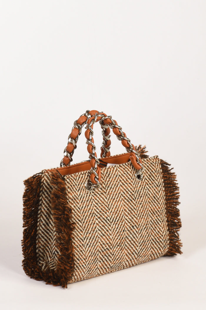 Rue Madam Paris Borsa Harris Beige/bianco Donna - 5