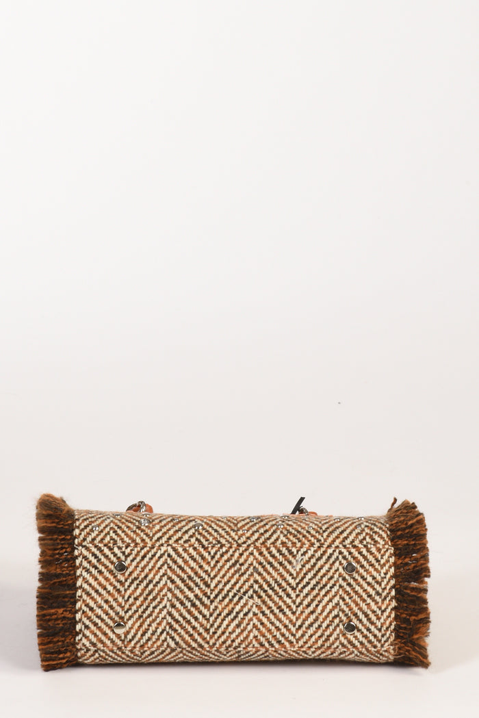 Rue Madam Paris Borsa Harris Beige/bianco Donna - 7
