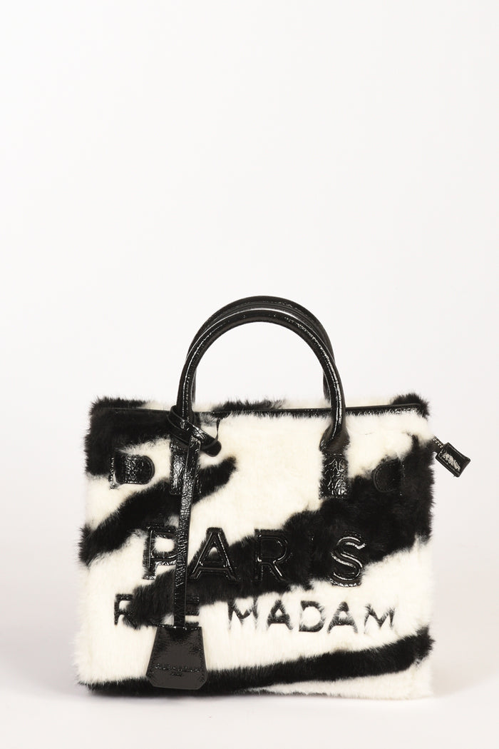 Rue Madam Paris Borsa Alaska Mini Nero/bianco Donna - 1