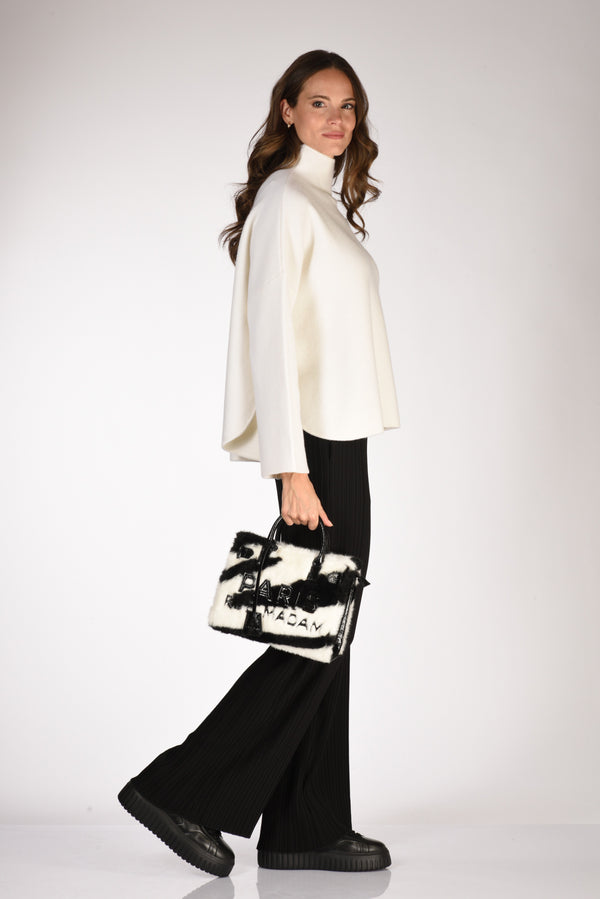 Rue Madam Paris Borsa Alaska Mini Nero/bianco Donna-2