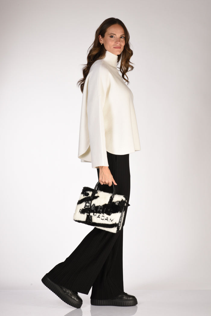Rue Madam Paris Borsa Alaska Mini Nero/bianco Donna - 2