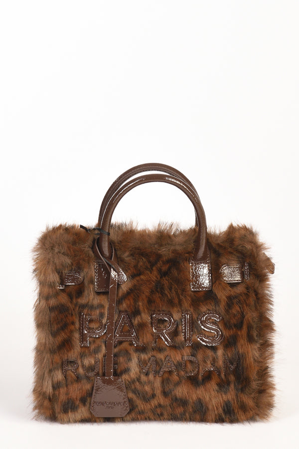 Rue Madam Paris Borsa Alaska Mini Marrone/nero Donna