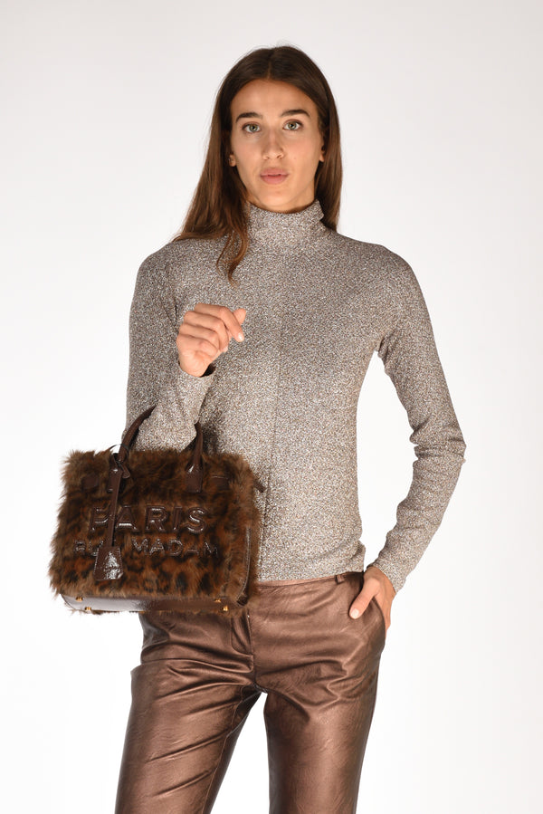 Rue Madam Paris Borsa Alaska Mini Marrone/nero Donna-2