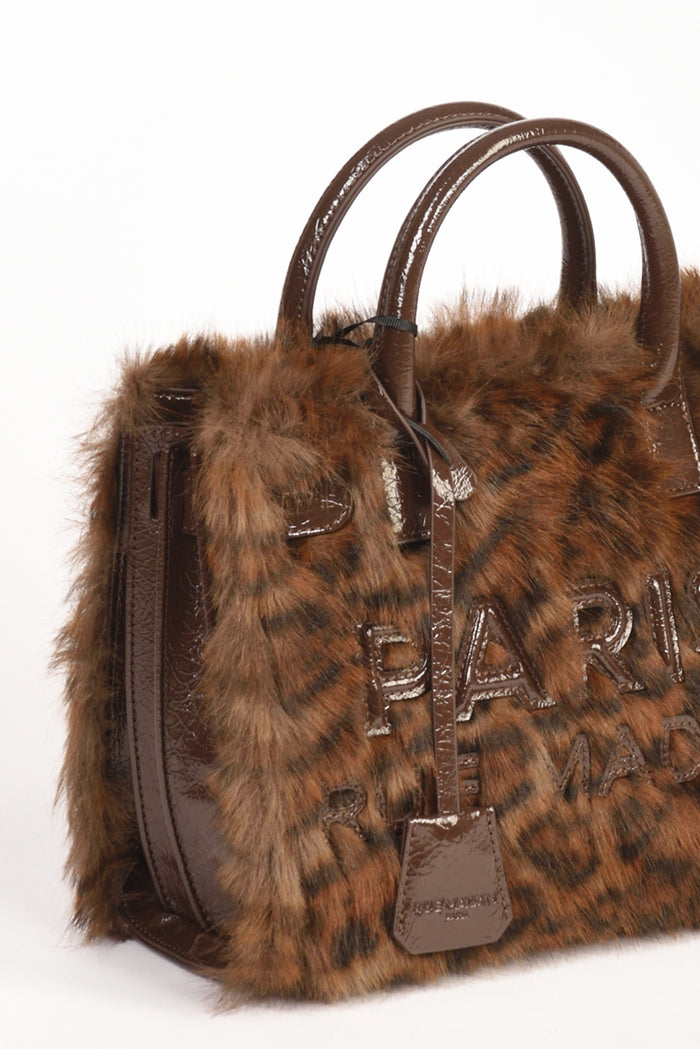 Rue Madam Paris Borsa Alaska Mini Marrone/nero Donna - 4