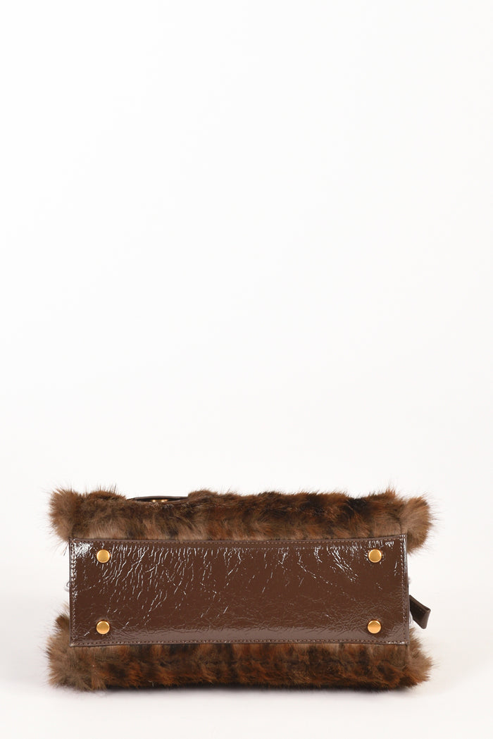 Rue Madam Paris Borsa Alaska Mini Marrone/nero Donna - 7