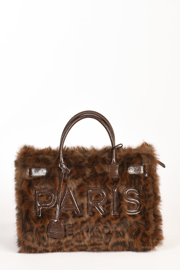 Rue Madam Paris Borsa Alaska Marrone/nero Donna