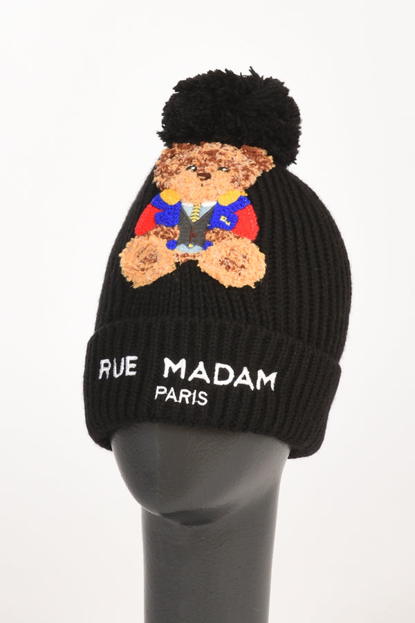 Rue Madam Paris Cappello Marvin Nero Donna-2