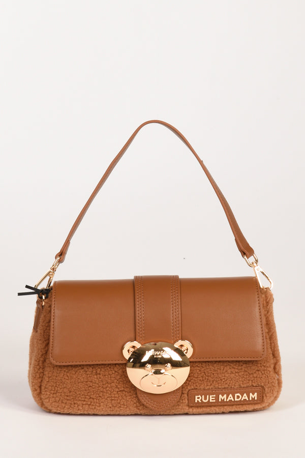 Rue Madam Paris Borsa Teddy Beige Donna