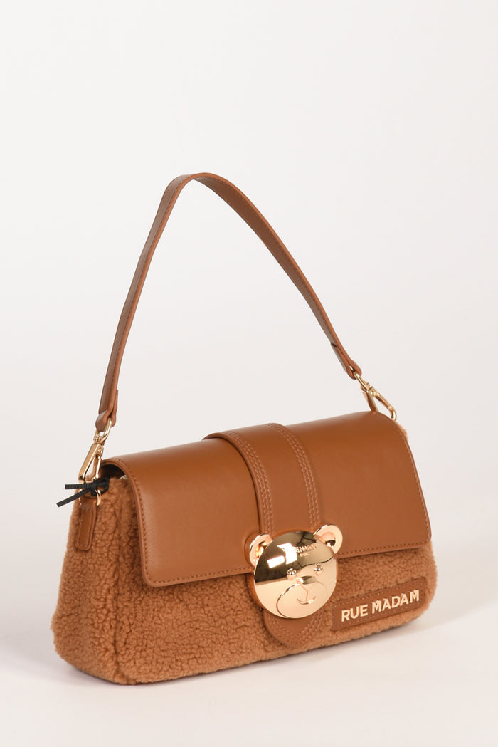 Rue Madam Paris Borsa Teddy Beige Donna - 3