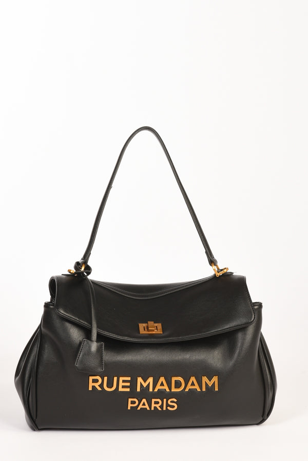 Rue Madam Paris Borsa Les Jours Xl Nero Donna