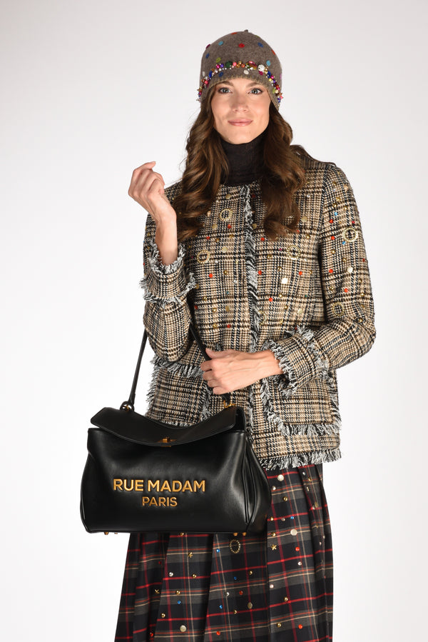 Rue Madam Paris Borsa Les Jours Xl Nero Donna-2