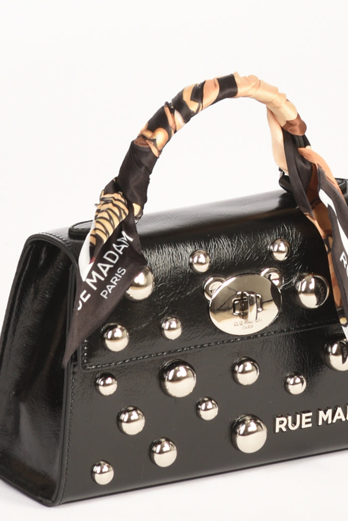Rue Madam Paris Borsa Teddy Mini Nero Donna - 4