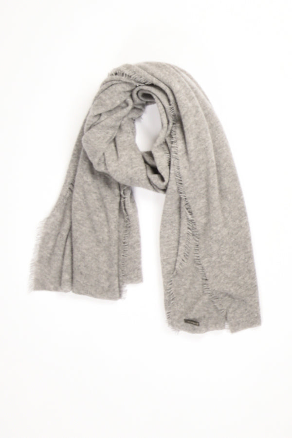 Faliero Sarti Sciarpa Adriel Grigio Donna-2