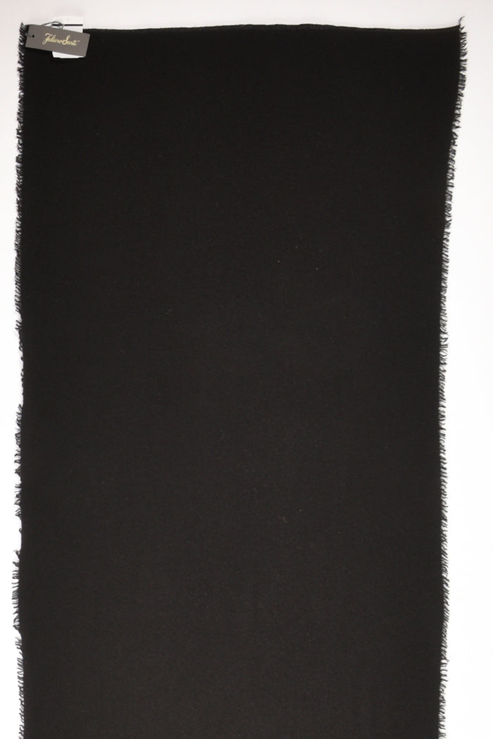 Faliero Sarti Sciarpa Adriel Nero Donna - 4