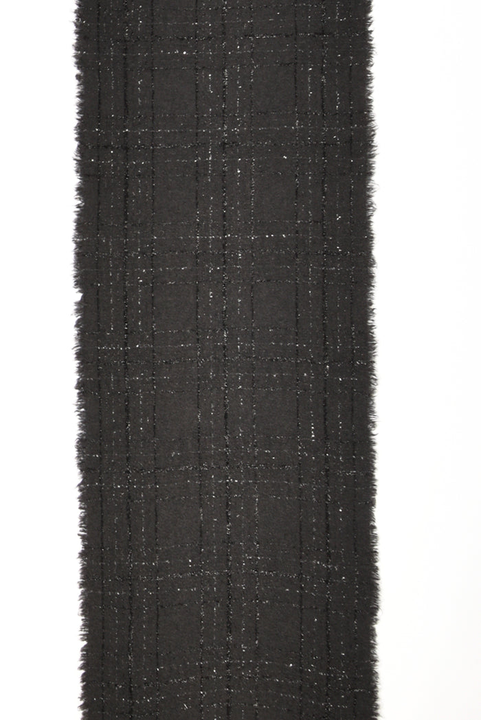 Faliero Sarti Sciarpa Adrienne Nero Donna - 4