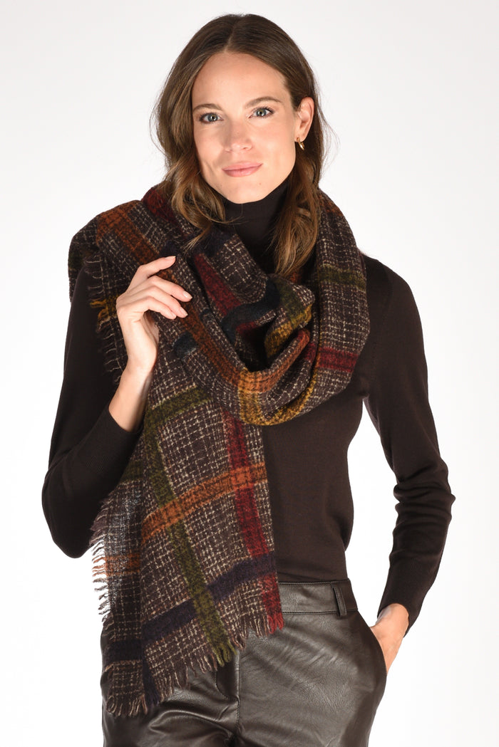 Faliero Sarti Sciiarpa Nivo Multicolor Donna - 1