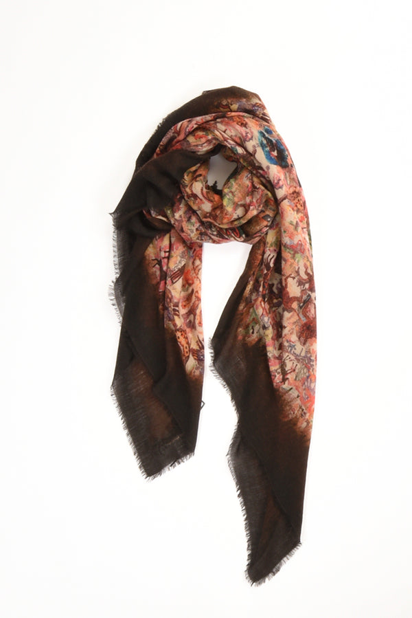 Faliero Sarti Sciarpa Ranch Multicolor Donna-2