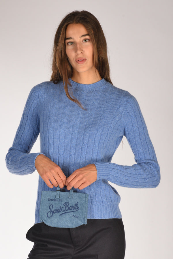 Mc2 Saint Barth Phone Bag Azzurro Scuro Donna-2