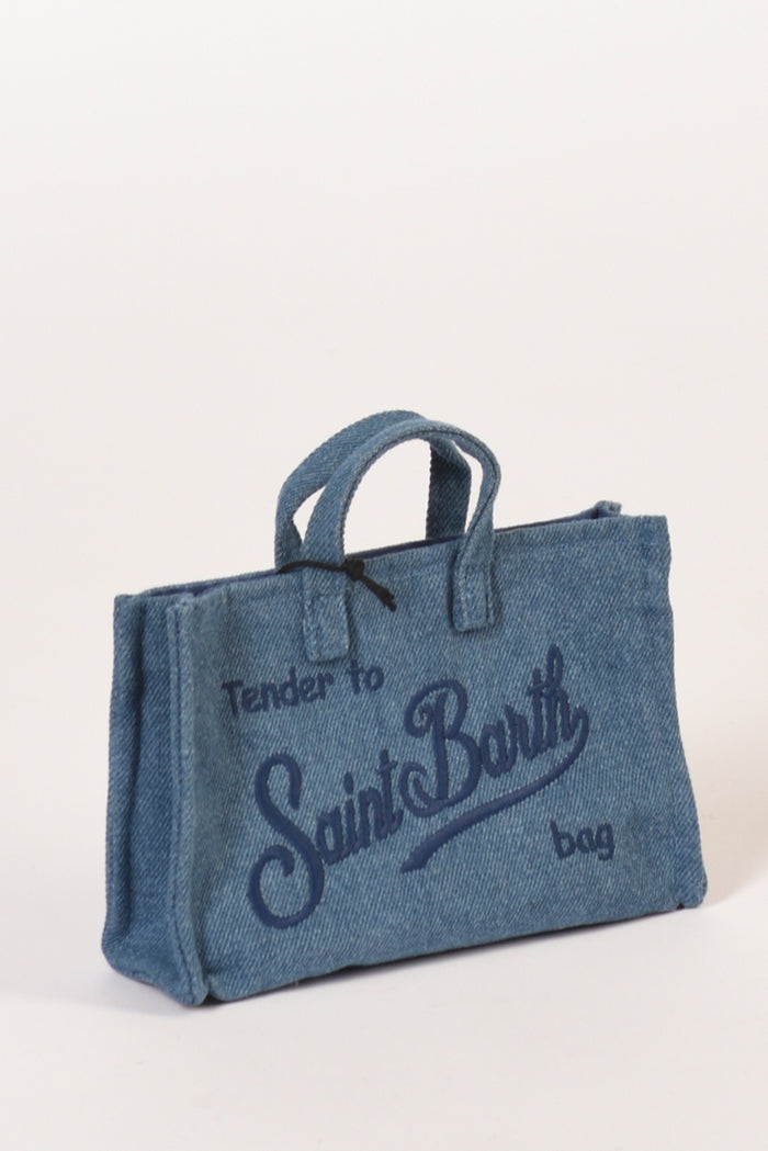 Mc2 Saint Barth Phone Bag Azzurro Scuro Donna - 3
