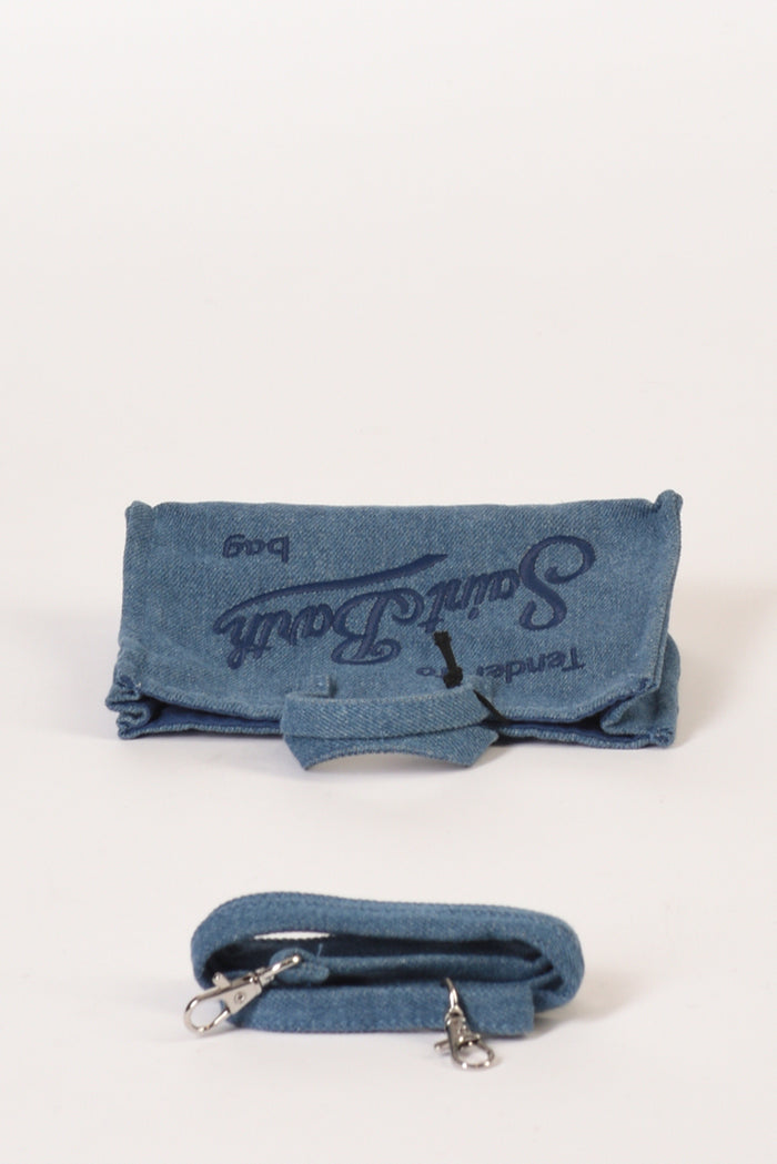 Mc2 Saint Barth Phone Bag Azzurro Scuro Donna - 5